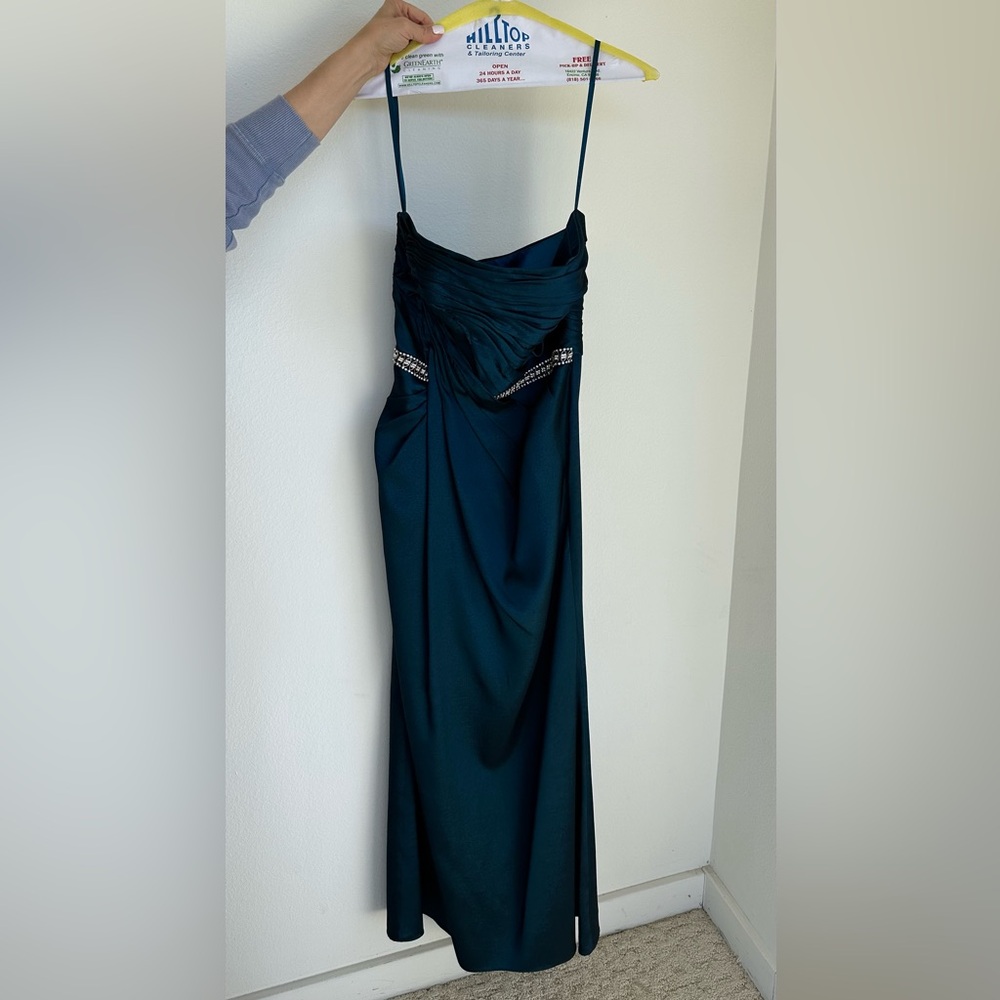 Custom Gown Strapless with Bead Details